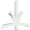 Ekena Millwork Davenport Architectural Grade PVC Gable Bracket, 60"W x 40"H x 4"D x 4"F, 16/12 Pitch GBP060X40X0404DAV00 - alternate 1